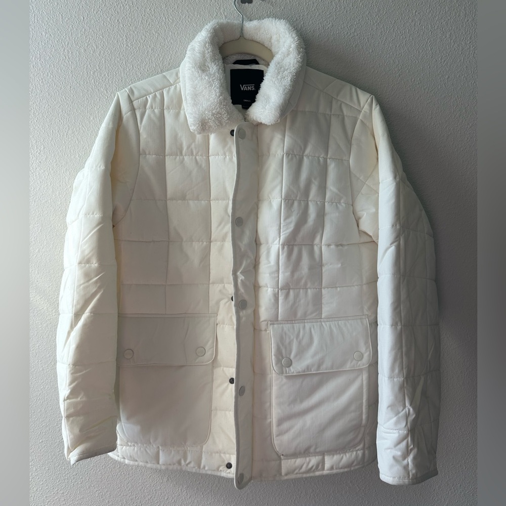 Vans Women’s Winter White Quilted Jacket